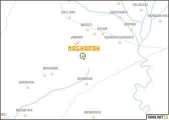 map of Maghārah