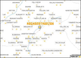 map of Maghārat Marzah