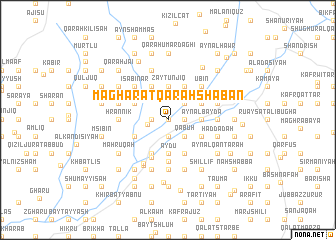 map of Maghārat Qarah Sha‘bān