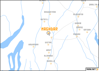 map of Maghdar