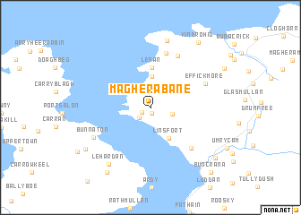 map of Magherabane