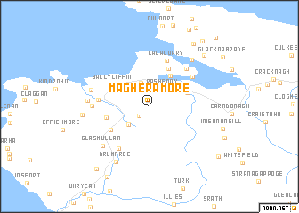 map of Magheramore