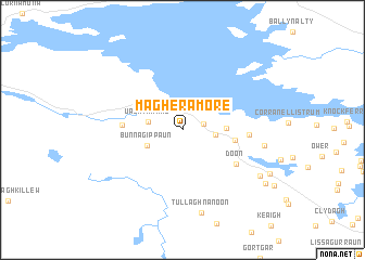 map of Magheramore