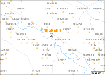 map of Maghera