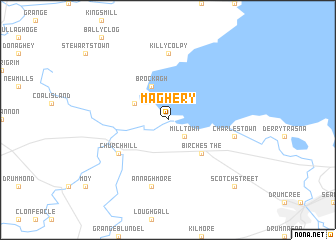 map of Maghery
