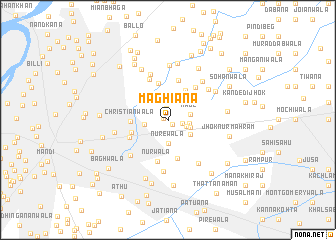 map of Maghiāna