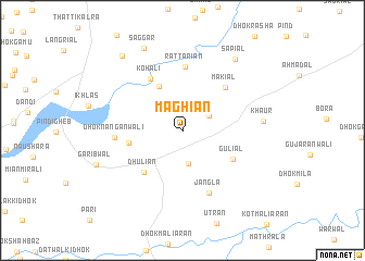 map of Maghiān