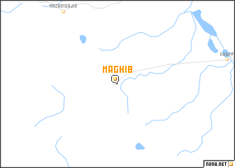 map of Maghīb