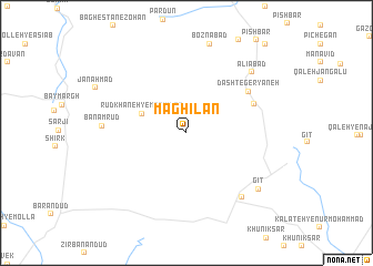 map of Maghīlān