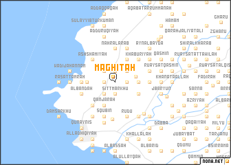 map of Maghītah