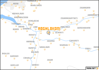 map of Maghlakoni