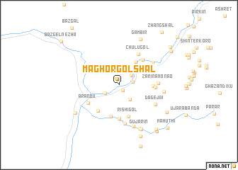 map of Maghorgol Shāl