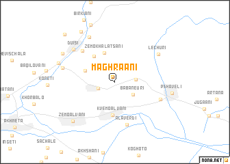 map of Maghraani