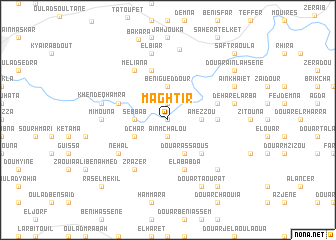 map of Maghtir