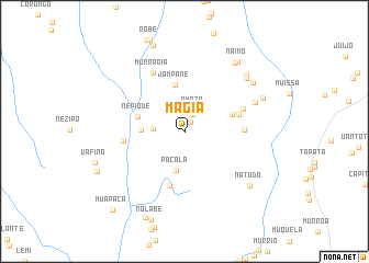 map of Magia