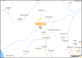 map of Magiga