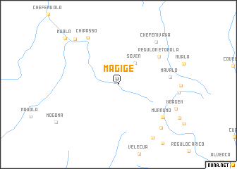 map of Magige