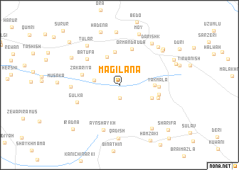 map of Magilāna