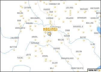 map of Magingi