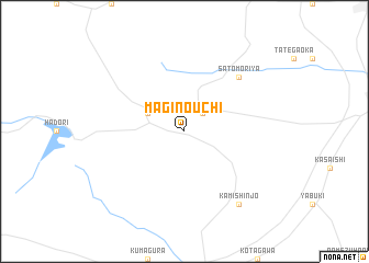 map of Maginouchi