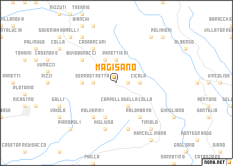 map of Magisano