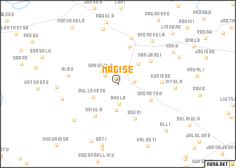 map of Mägise