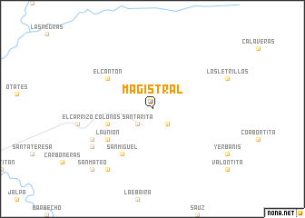 map of Magistral