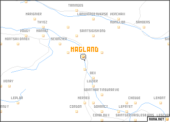 map of Magland