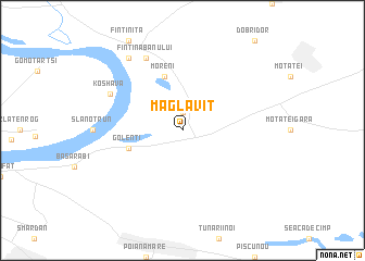 map of Maglavit