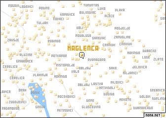 map of Maglenca