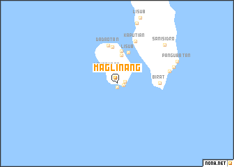 map of Maglinang