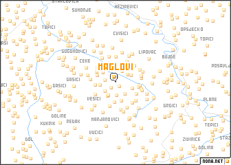 map of Maglovi