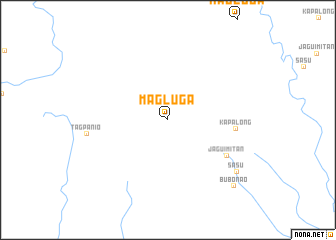 map of Magluga
