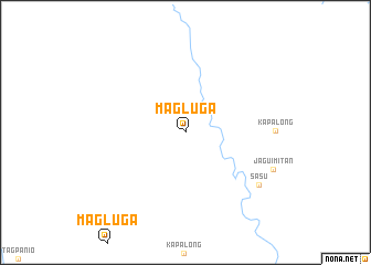 map of Magluga
