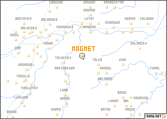 map of Magmet