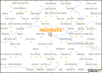 map of Magnagues