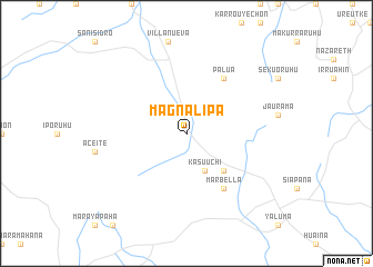 map of Magnalipa