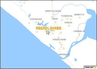 map of Magneli-Dimba