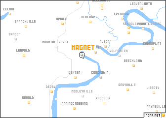 map of Magnet