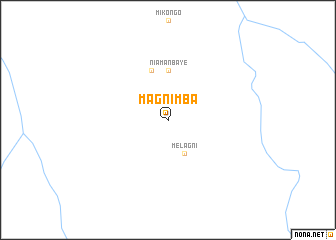 map of Magnimba