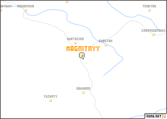 map of Magnitnyy