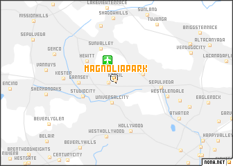 map of Magnolia Park