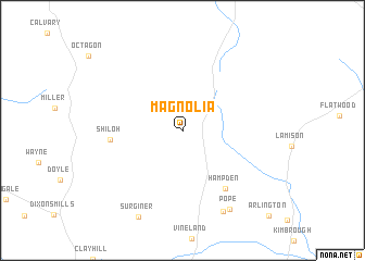 Locmap MAGNOLIA  87.83606X32.01556X 87.50006X32.25556 