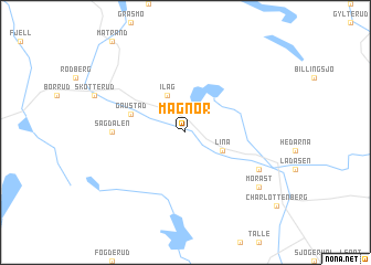 map of Magnor