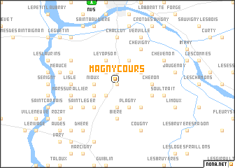 map of Magny-Cours