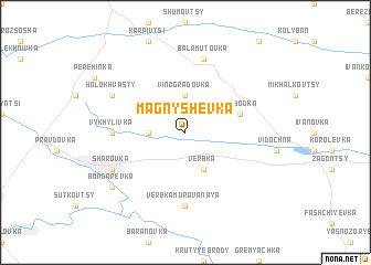 map of Magnyshevka