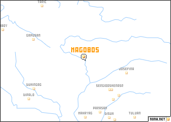 map of Magobos