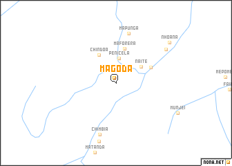 map of Magoda
