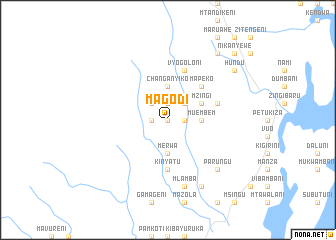 map of Magodi