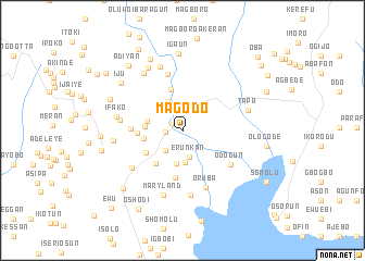 map of Magodo